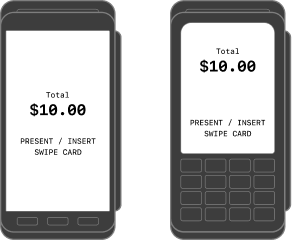 terminals with payments